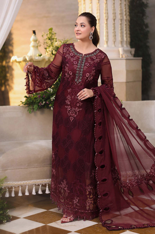 Embroidered Chiffon 3-Piece Suit – Moiz Fabric