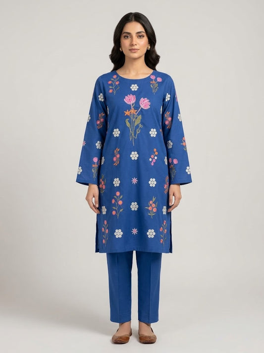 Embroidered Lawn Suit 2Pc