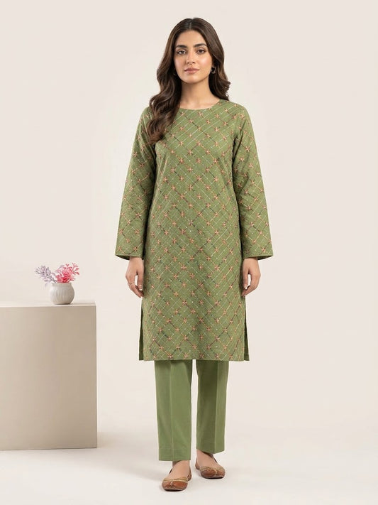 Embroidered Lawn Suit 2Pc