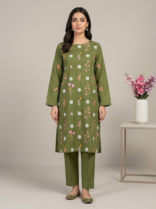 Embroidered Lawn Suit 2Pc