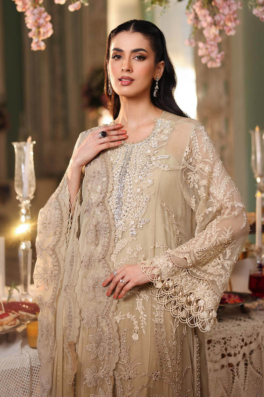 Embroidered Chiffon 3-Piece Suit – Moiz Fabric